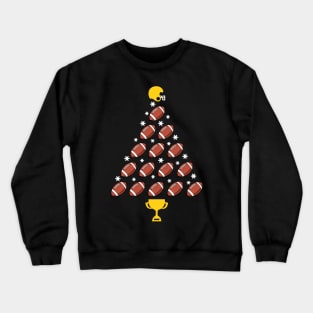 Football Christmas Men Women Kids Football Ugly Christmas Crewneck Sweatshirt